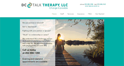 Desktop Screenshot of dctalktherapy.com